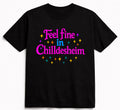 T-Shirt aus Bio-Baumwolle, Feel fine in Chilldesheim, Magic, schwarz, Nr.019, inkl. Versand